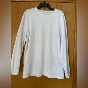 Lululemon White Long Sleeve Tee